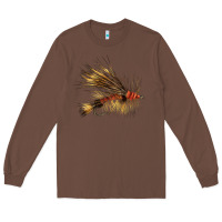 Chestnut Fish Fly Long Sleeve Tee - LillyAllenDesigns