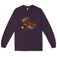 Plum Fish Fly Long Sleeve Tee - LillyAllenDesigns