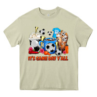 Mossy It's Game Day Y'all Soccer Coffee Cups Heavy Core Tee - FaDigitalArtStudio