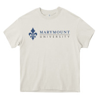 Cream marymount university Heavy Core Tee - linhVisuals