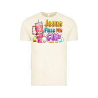 Jesus Fills My Cup Easter Vintage Tee | Teevron