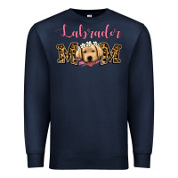 Navy labrador mom Premium Sweatshirt - Jasminsmagicworld
