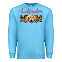 Ocean Blue labrador mom Premium Sweatshirt - Jasminsmagicworld