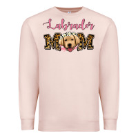 Pale Pink labrador mom Premium Sweatshirt - Jasminsmagicworld