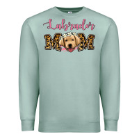 Seafoam labrador mom Premium Sweatshirt - Jasminsmagicworld
