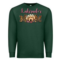 Sports Green labrador mom Premium Sweatshirt - Jasminsmagicworld