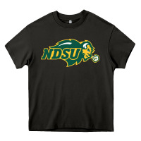 Asphalt north dakota state bison Heavy Core Tee - linhVisuals