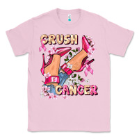 Bubblegum Pink Crush Breast Cancer Classic Tee - FaDigitalArtStudio