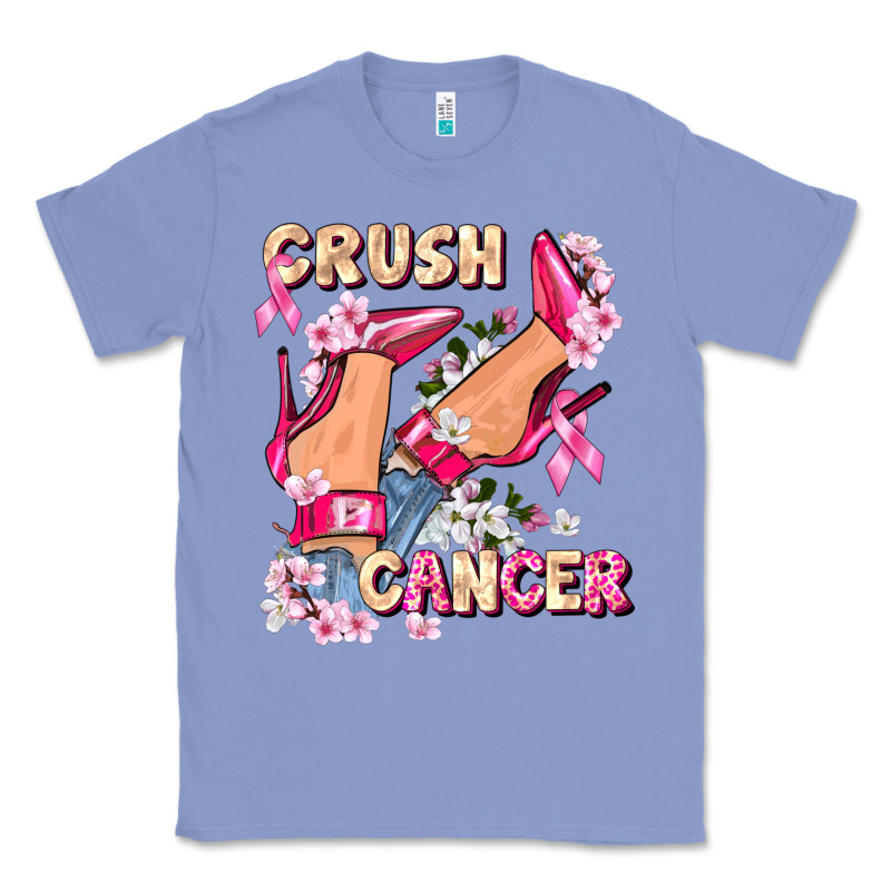 Crush Breast Cancer Classic Tee by FaDigitalArtStudio | Teevron