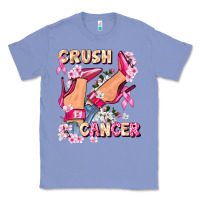 Colony Blue Crush Breast Cancer Classic Tee - FaDigitalArtStudio