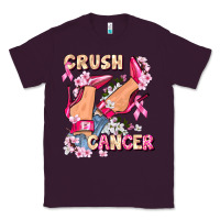 Plum Crush Breast Cancer Classic Tee - FaDigitalArtStudio