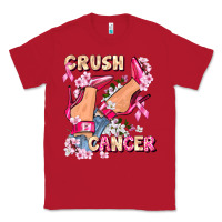 Red Crush Breast Cancer Classic Tee - FaDigitalArtStudio