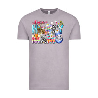 Vintage Zinc One Happy Mama Easter Bunny Vintage Tee - CowhideDigitalArt