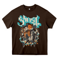 Chocolate Brown ghost   impera maestro t shirt Heavy Core Tee - linhVisuals