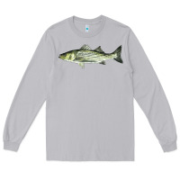 Moon Dust Striped Bass Long Sleeve Tee - LillyAllenDesigns