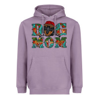 Lavender christmas dog mom dachshund Heavyweight Hoodie - RanaPortraitStore