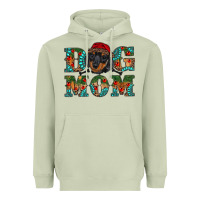 Matcha christmas dog mom dachshund Heavyweight Hoodie - RanaPortraitStore