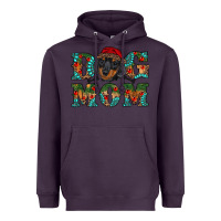Plum christmas dog mom dachshund Heavyweight Hoodie - RanaPortraitStore