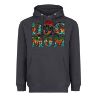 Smoke christmas dog mom dachshund Heavyweight Hoodie - RanaPortraitStore