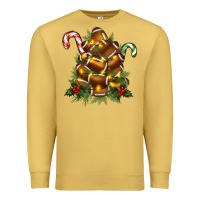 Antique Gold football tree christmas Premium Sweatshirt - RanaPortraitStore