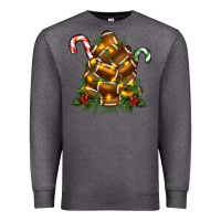 Charcoal Heather football tree christmas Premium Sweatshirt - RanaPortraitStore