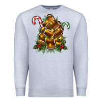 Heather Grey football tree christmas Premium Sweatshirt - RanaPortraitStore