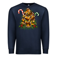 Navy football tree christmas Premium Sweatshirt - RanaPortraitStore