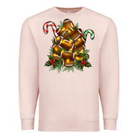 Pale Pink football tree christmas Premium Sweatshirt - RanaPortraitStore