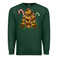 Sports Green football tree christmas Premium Sweatshirt - RanaPortraitStore
