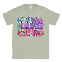 Matcha Live laugh love hippie Valentine's Day Classic Tee - FaDigitalArtStudio