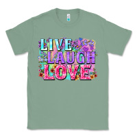 Sage Live laugh love hippie Valentine's Day Classic Tee - FaDigitalArtStudio