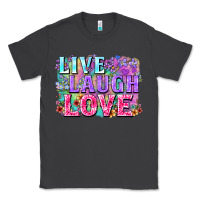 Smoke Live laugh love hippie Valentine's Day Classic Tee - FaDigitalArtStudio