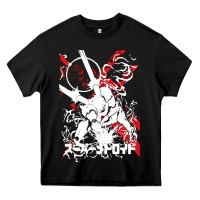 Black #metroid Heavy Core Tee - linhVisuals