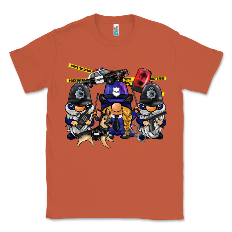 Police Gnome Classic Tee by BarkalooDesign | Teevron