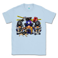 Dusty Blue police gnome Classic Tee - BarkalooDesign