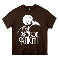 Chocolate Brown moon knight pop culture geekdom Heavy Core Tee - linhVisuals