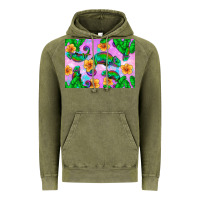 Vintage Olive Chameleon Vintage Hoodie - Artiststas