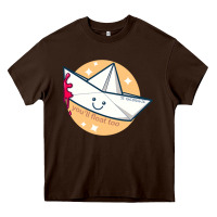 Chocolate Brown ss georgie Heavy Core Tee - linhVisuals