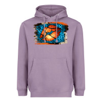 Lavender Basketball Lips Heavyweight Hoodie - Jasminsmagicworld