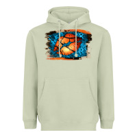 Matcha Basketball Lips Heavyweight Hoodie - Jasminsmagicworld