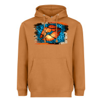 Meerkat Basketball Lips Heavyweight Hoodie - Jasminsmagicworld