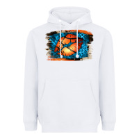 White Basketball Lips Heavyweight Hoodie - Jasminsmagicworld