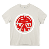 Cream rabbit in the moon abstract Heavy Core Tee - linhVisuals