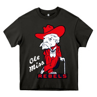 Asphalt vintage colonel reb Heavy Core Tee - linhVisuals