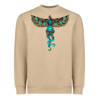 Mushroom turquoise thunderbird Heavyweight Sweatshirt - RanaPortraitStore