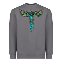 Storm turquoise thunderbird Heavyweight Sweatshirt - RanaPortraitStore