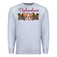 Heather Grey Chihuahua Mom Premium Sweatshirt - Jasminsmagicworld