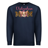 Navy Chihuahua Mom Premium Sweatshirt - Jasminsmagicworld