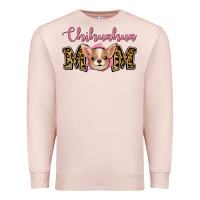 Pale Pink Chihuahua Mom Premium Sweatshirt - Jasminsmagicworld