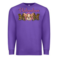 Purple Chihuahua Mom Premium Sweatshirt - Jasminsmagicworld
